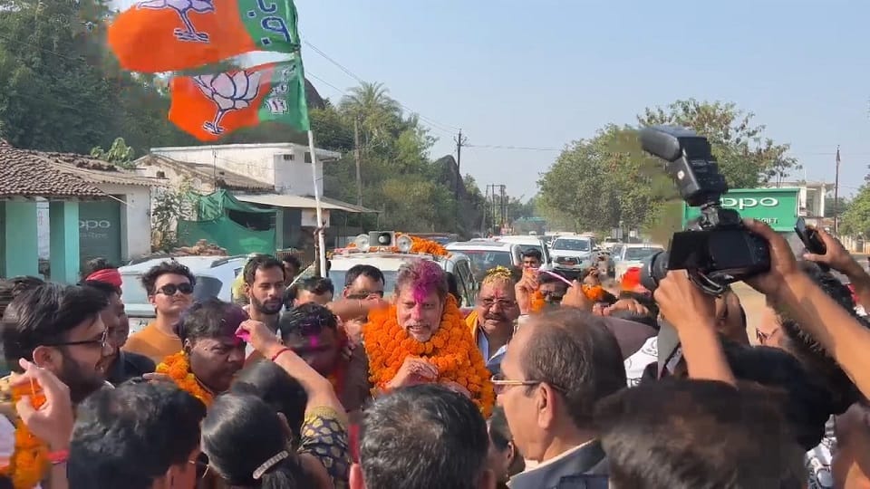 कांकेर पहुंचे भाजपा अध्यक्ष किरण देव