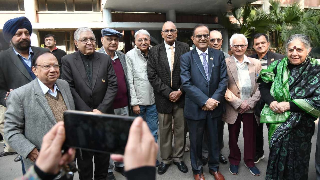 Many alumni attended the fourth Global Alumni Meet of Panjab University