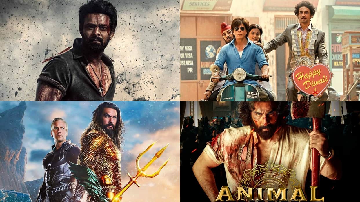 Box Office Collection Report Saturday Salaar Animal Dunki Aquaman and the Lost Kingdom Read Details