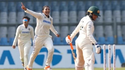 IND W Vs AUS W Test Highlights: India Women Vs Australia Women 1st Test Day 4 Match Results