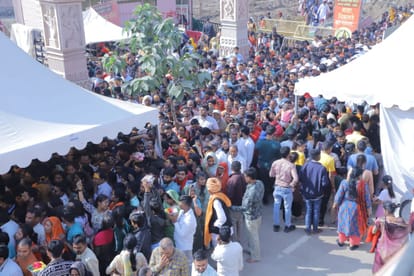 Mahakal Temple: 3.5 lakh devotees visited in two days of the holiday, 20,000 devotees performed Bhasma Aarti