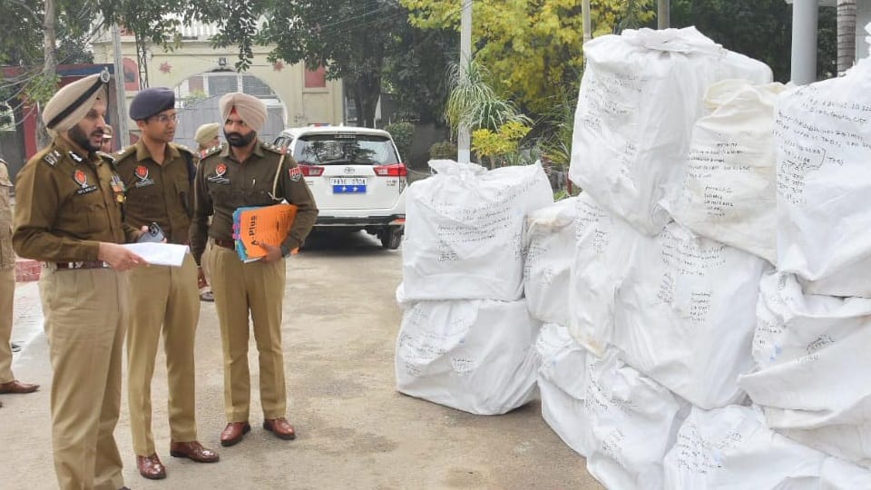 Punjab Police recovered 14.72 lakh banned pills in Ahmedabad two arrested