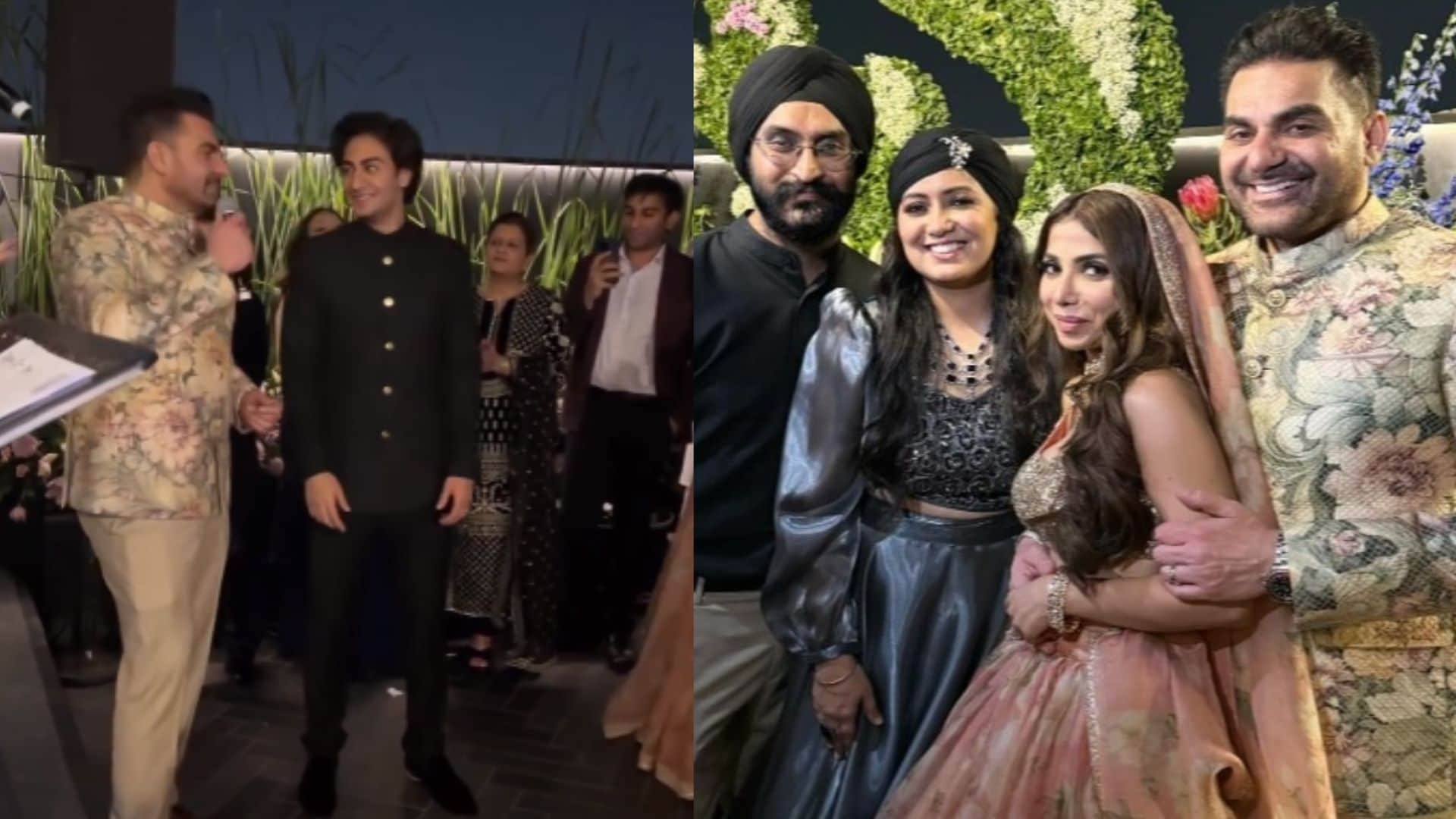 Salman Khan danced on tere mast mast do nain in Arbaaz Khan and Shura Khan Wedding now video went viral