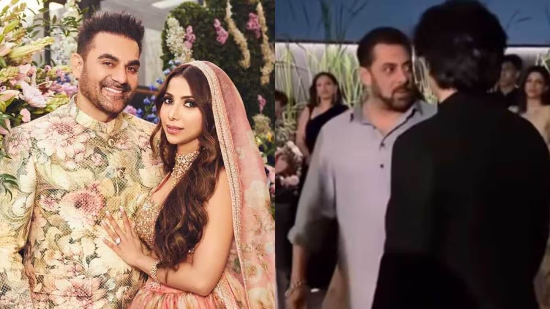 actor Arbaaz Khan Sshura Khan wedding son Arhaan Khan plays guitar father son video went viral