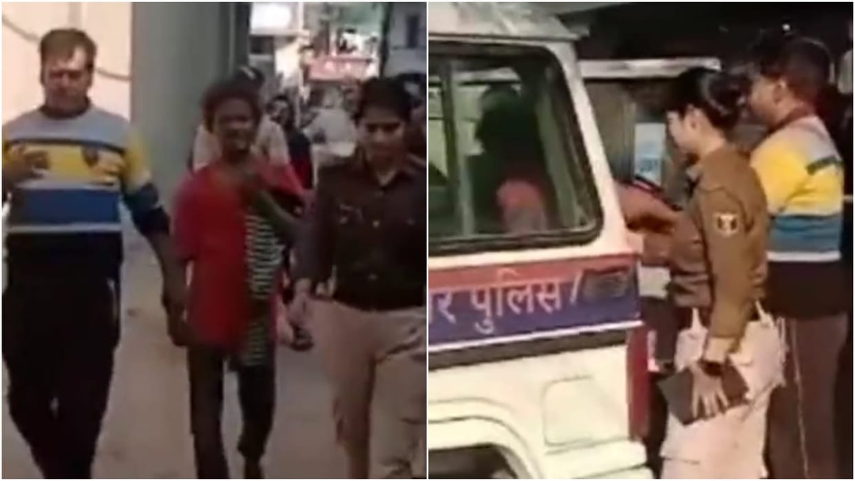 Bihar Crime: family members caught and beat a thief in Gaya; then handed over to police