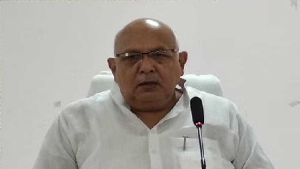 Agriculture Minister Surya Pratap Singh Sahi inaugurated KVK building in Bulandshahr