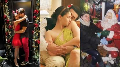 Christmas 2023 Alia Bhatt Kiara Advani Sidharth Malhotra Vaani Kapoor Hansika Motwani celebration pics