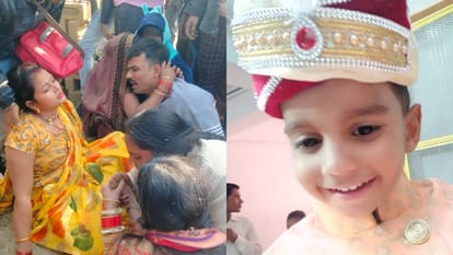 Six year old child dies after being crushed by a truck in Shahjahanpur