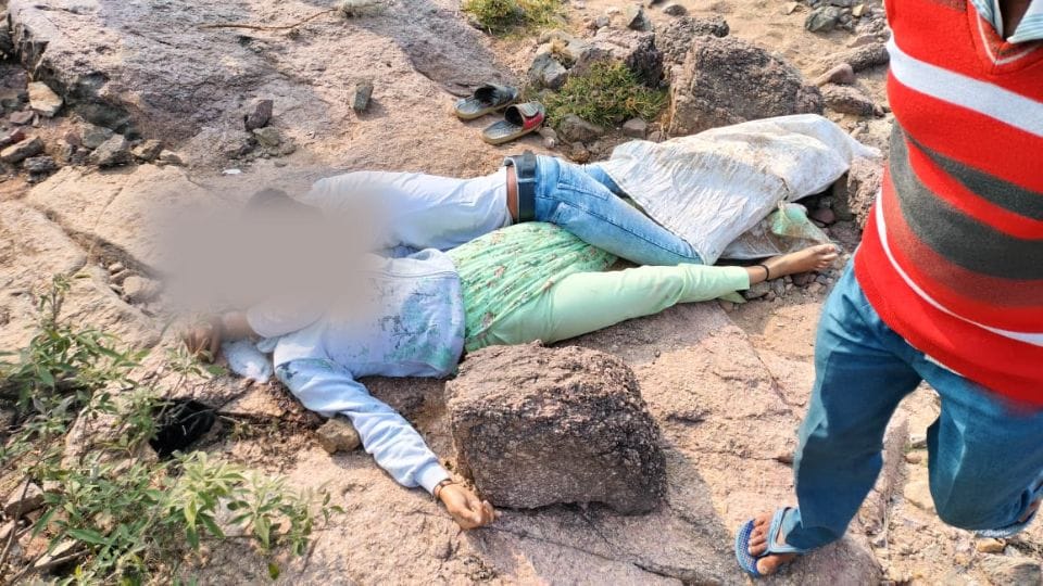 Dead body of couple found in Lalitpur foam was coming out of mouth