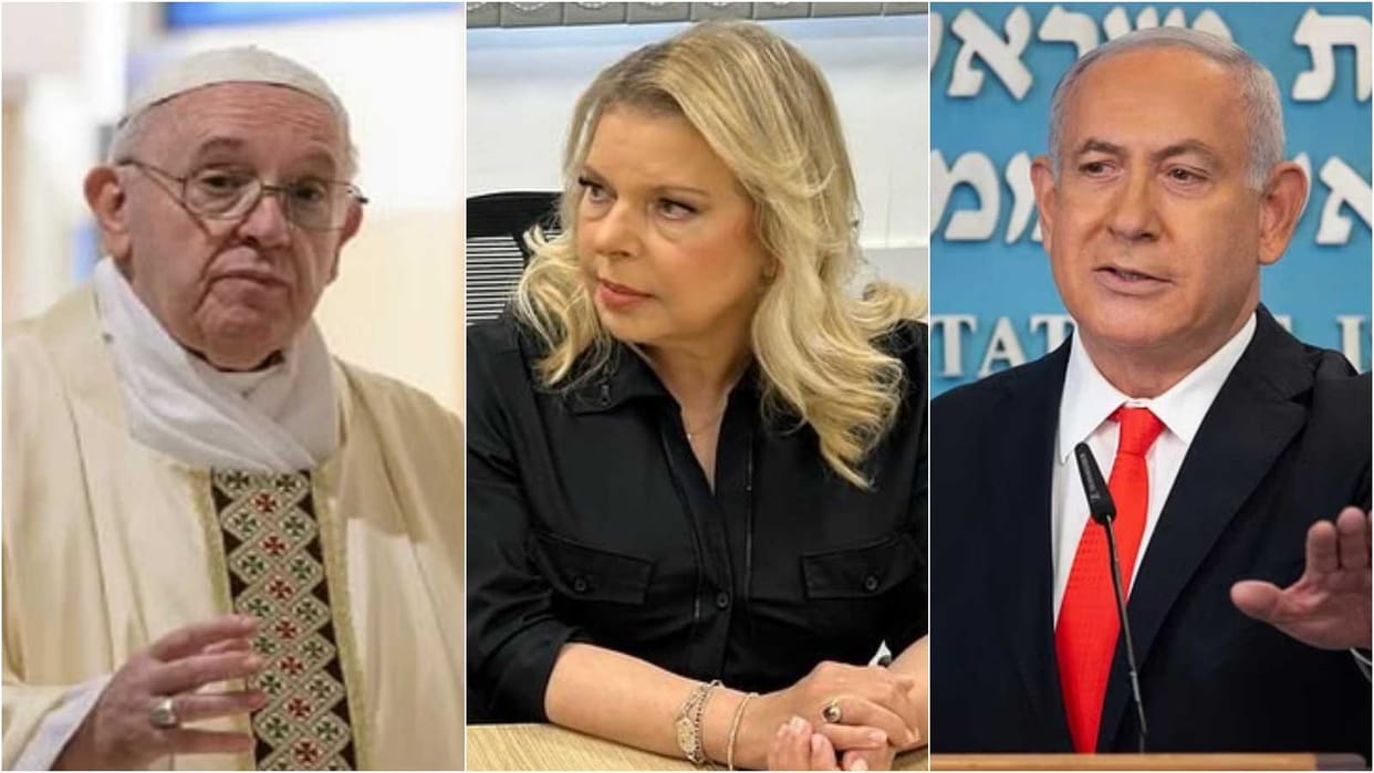 Israel Hamas War Pope Francis Sara Netanyahu Letter Holocaust worst savagery against Jewish