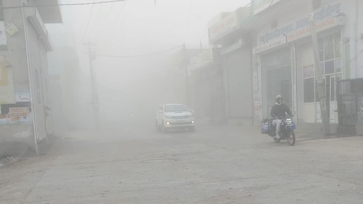 Weather Haryana: Life affected due to fog, Orange and Yellow alert issued for next 5 days