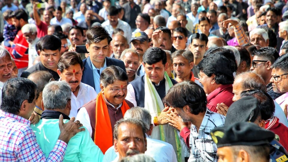 pm modi cm mohan yadav hukumchand mill majdoor event indore