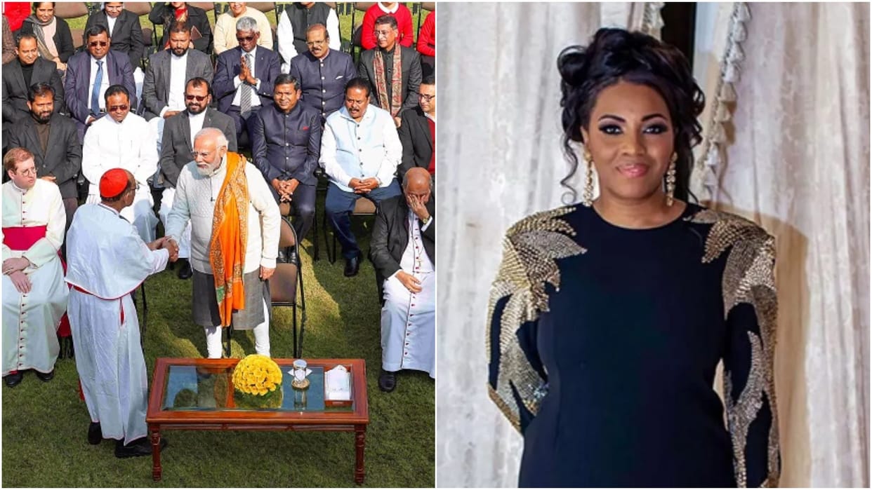 Singer Mary Millben Says it warmed my heart to see PM Narendra Modi welcome Christian community to his home