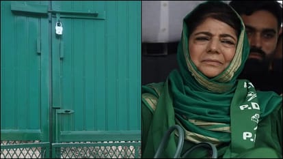 Pdp accused mehbooba mufti house arrest obstructing her to go Surankote poonch