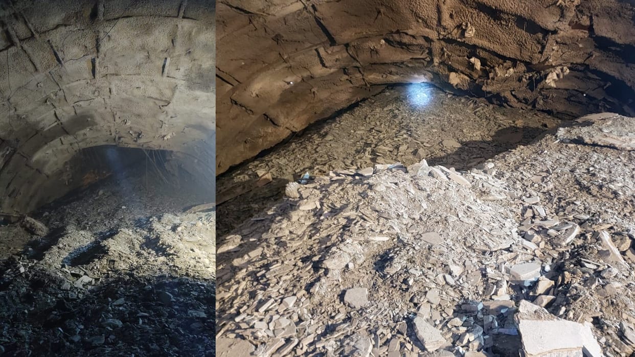 himachal news: under construction tunnels sinks near pandol labour safe