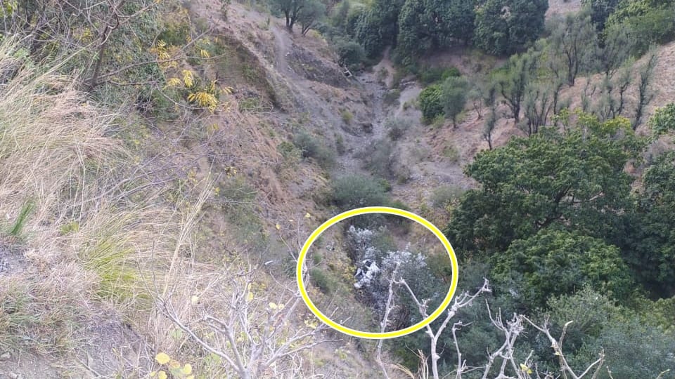 Reasi Accident: Two dead and 12 injured as minibus plunges into gorge reasi