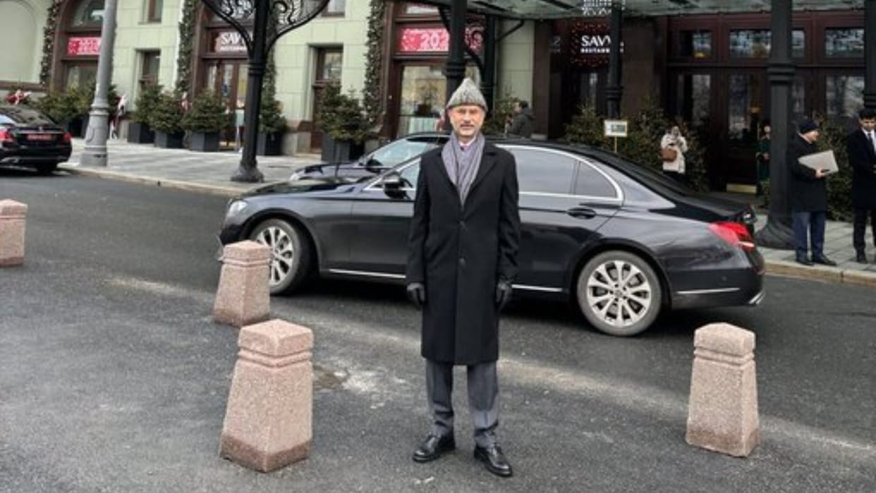External Affairs Minister Dr S Jaishankar arrives in Moscow Russia