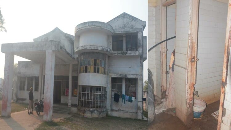 बटेश्वर में सीएम योगी: जिस जगह मुख्यमंत्री कर रहे थे 'अटल' को याद, उससे 50 मीटर दूर टूरिस्ट बंगला हुआ जर्जर