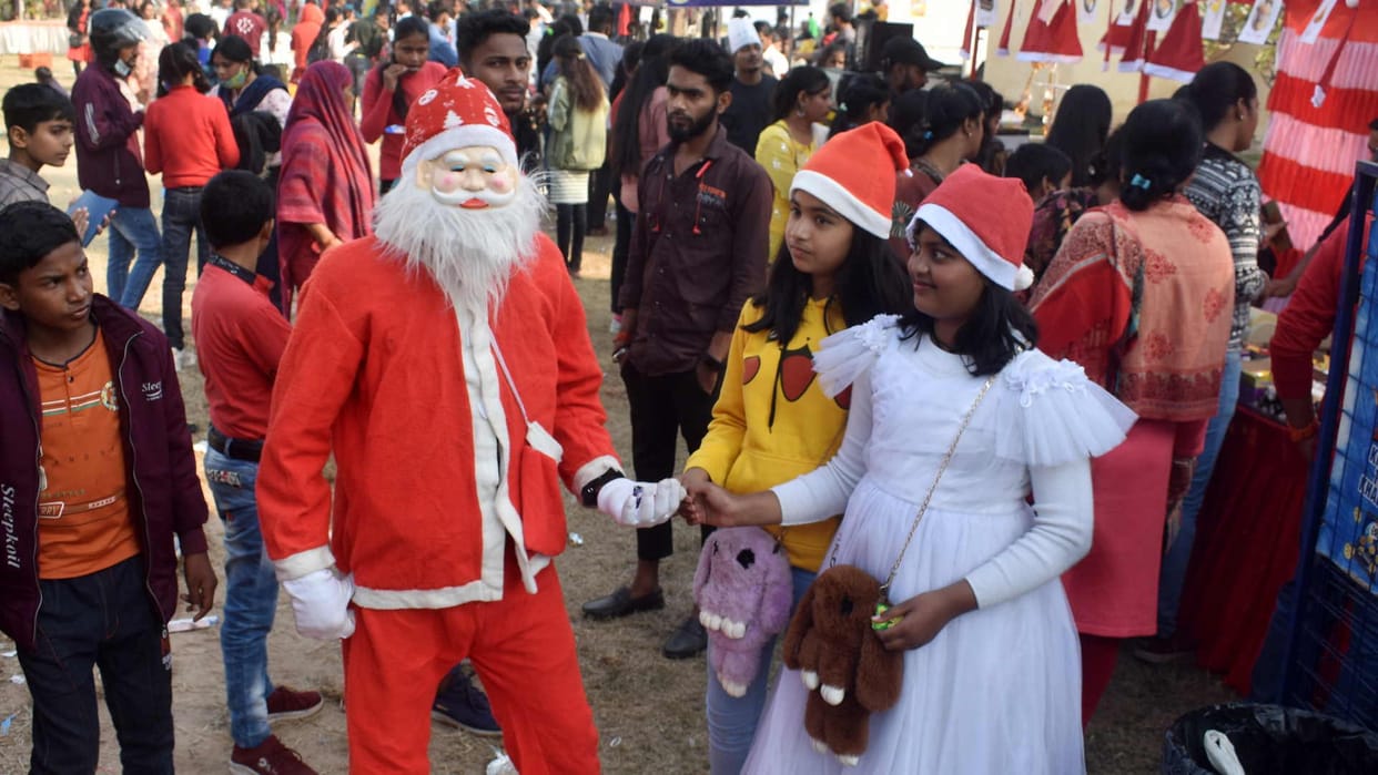 Christmas 2023 Christian community celebrated carol songs echoed in churches