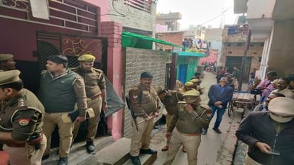 Umesh Pal murder case: Absconding bomber Guddu Muslim's house attached, heavy force deployed