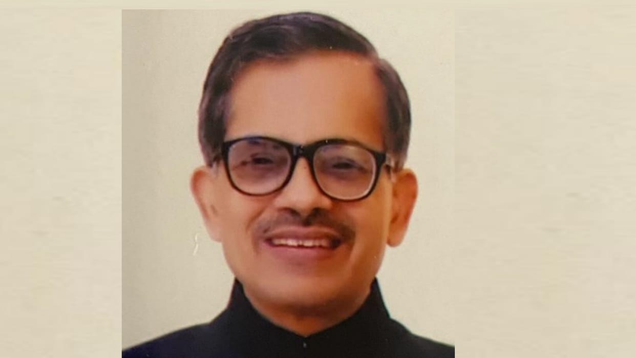 Dr Rajendra Kumar Tiwari former Chief Secretary of  UP conferred with the degree of PhD.