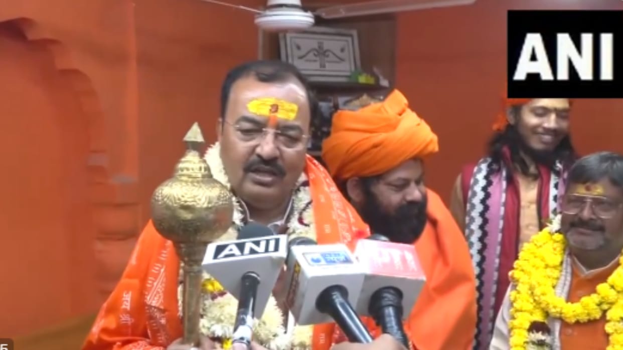 God has made the brain of the opposition leader incapable says Deputy CM Keshav Prasad Maurya.