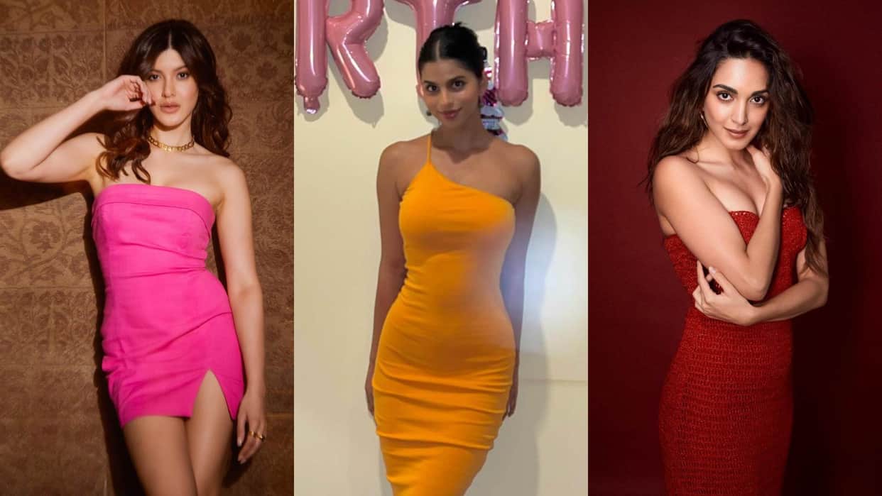 New Year 2024 trendy dress for party inspired by Ananya panday to suhana khan