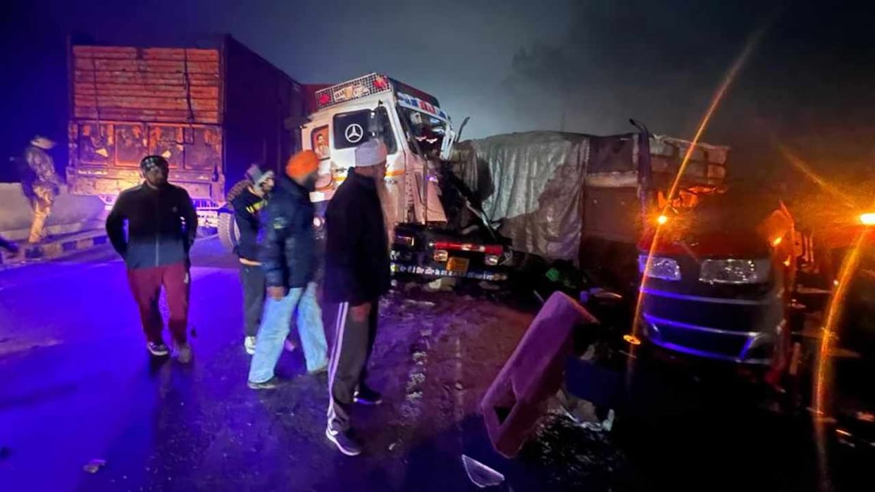 Many people injured in different accidents in Punjab