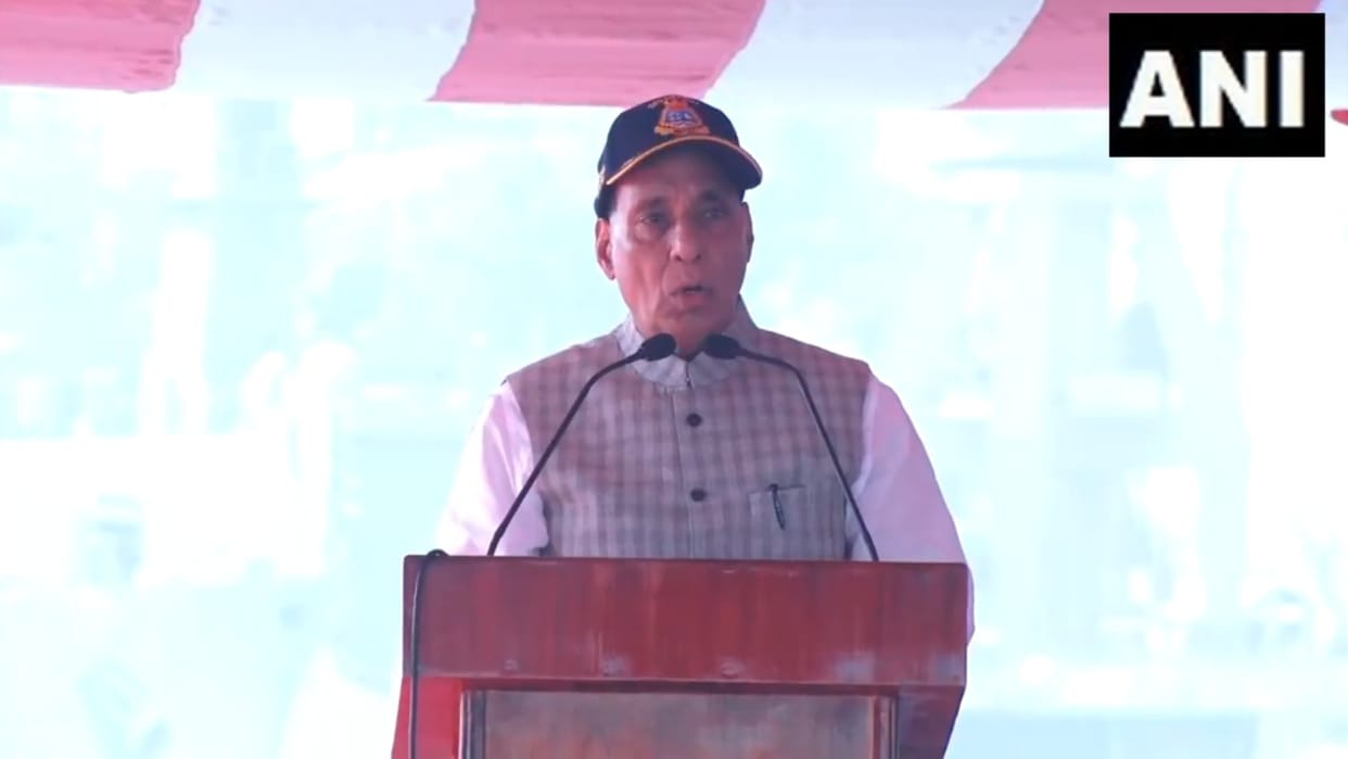 Red Sea Attack Rajnath Singh INS Imphal Commissioning Indian Navy India Defence Power