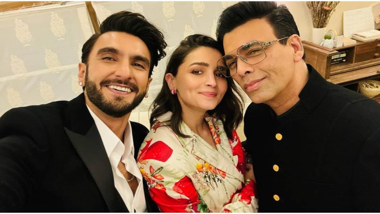 Karan Johar praises Rocky Aur Rani Kii Prem Kahaani Alia Bhatt Ranveer Singh says friendship for the ages