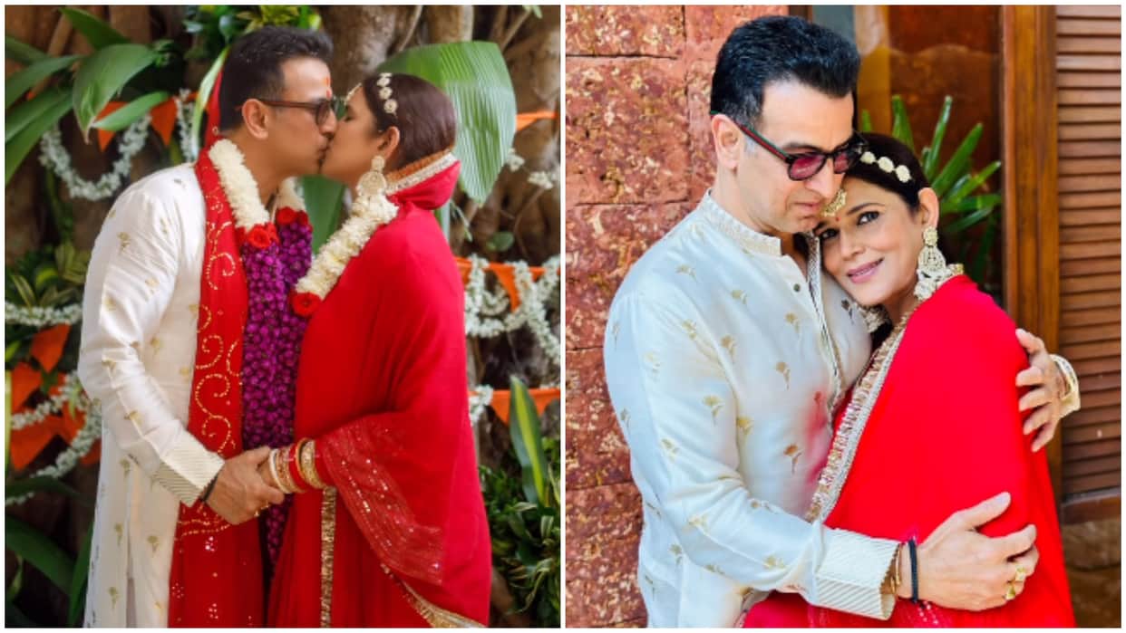 Ronit Roy Wedding: Actor remarry with wife neelam on 20th anniversary liplock video goes viral