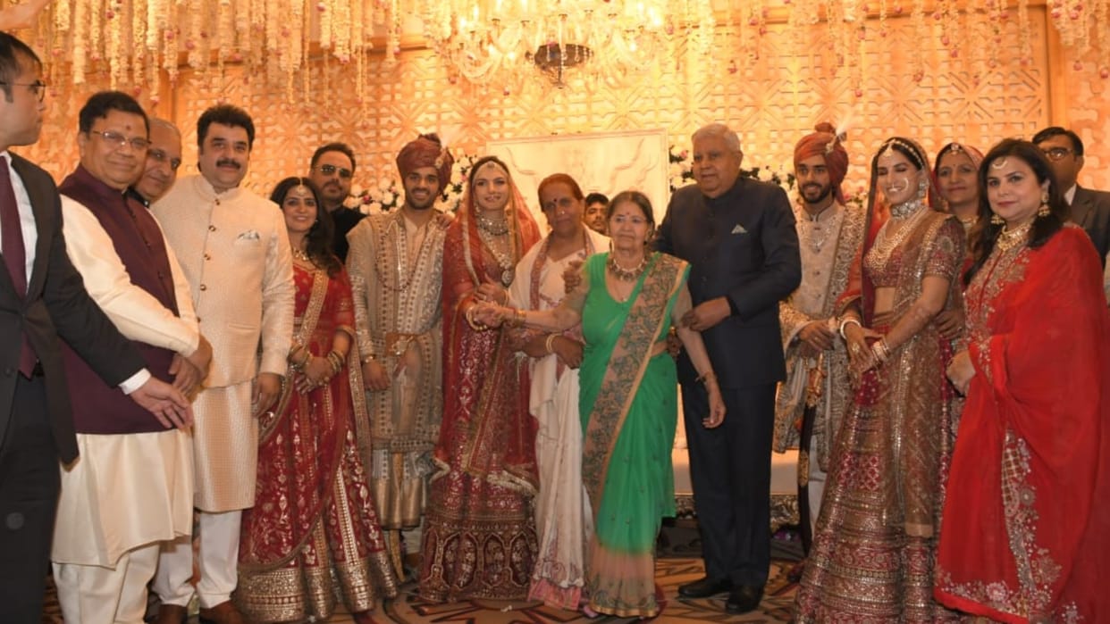 Vice President Jagdeep Dhankhar on Hisar visit, Will attend wedding of MLA Bhavya Bishnoi and Pari Bishnoi