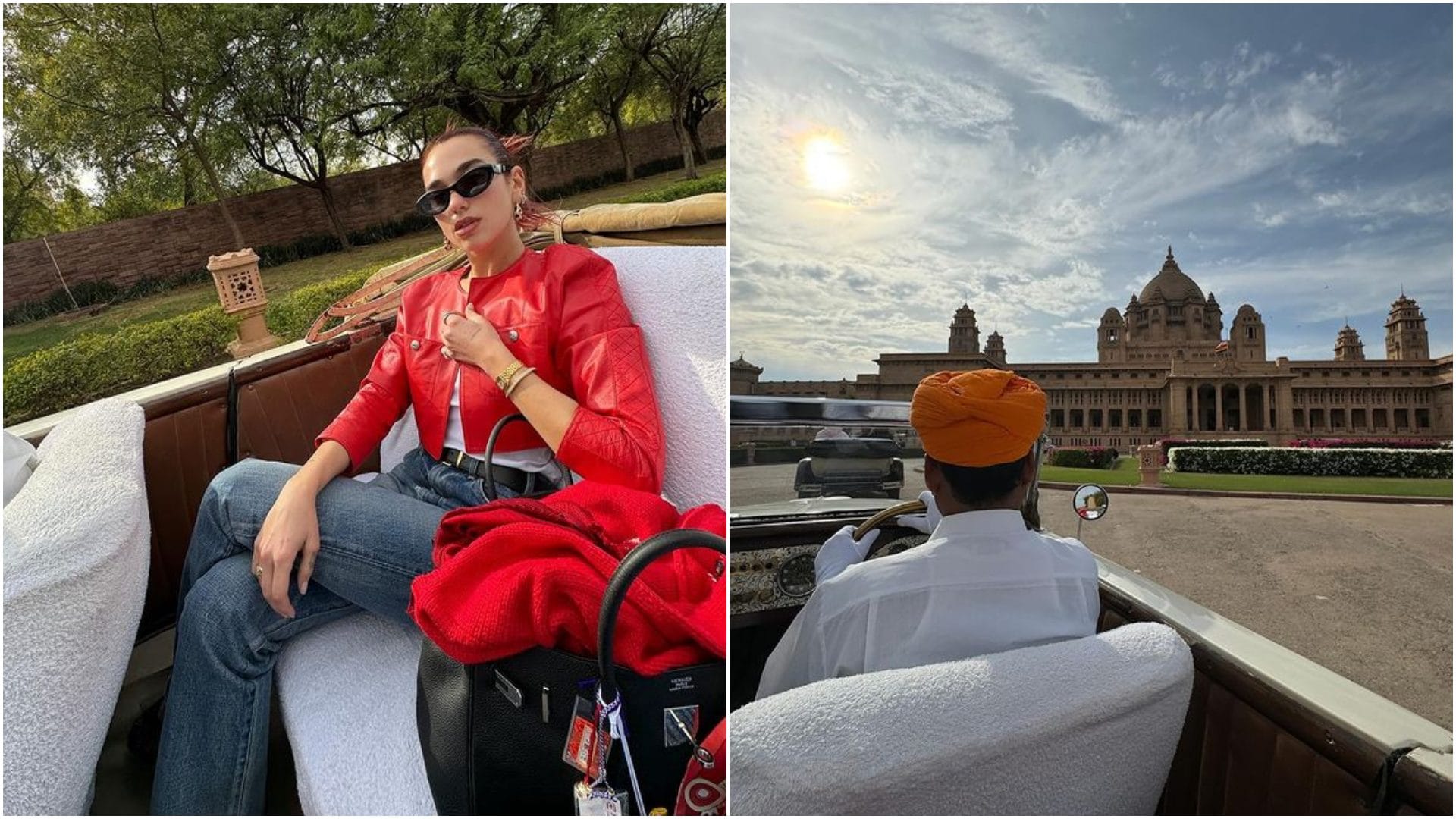 International Pop singer Dua Lipa Enjoyed Holidays in India shares vacation Photos with fans see here