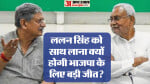 JDU Crisis: Lalan Singh and Nitish Kumar