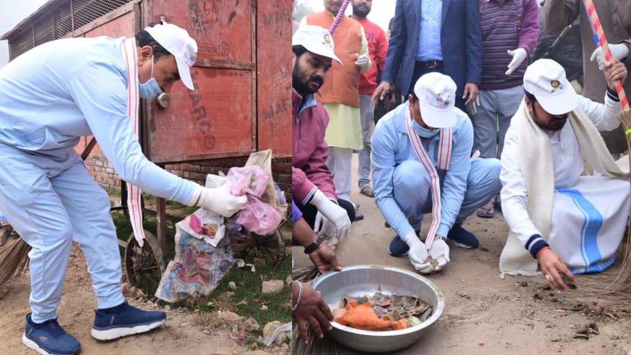 Ayodhya Ram Mandir: Deputy CM Keshav Prasad Maurya camp in Ayodhya.