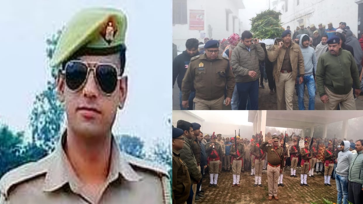 Muzaffarnagar: Martyr Sachin given farewell with honours, DM and SSP joins the last ride