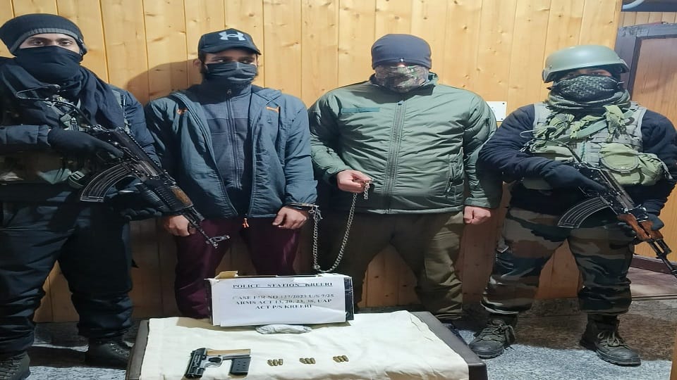 Arms and ammunition recovered from OGW possession
