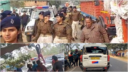 Bihar: कैदी की मौत के बाद गुस्साए लोगों ने सड़क जाम की, गाड़ी भी तोड़ीं; पत्थरबाजी में थानाध्यक्ष समेत दो घायल Jamui: After death of prisoner, angry people blocked road; 2 injured including police officer in stone pelting