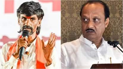 मनोज जरांगे और अजित पवार (फाइल)