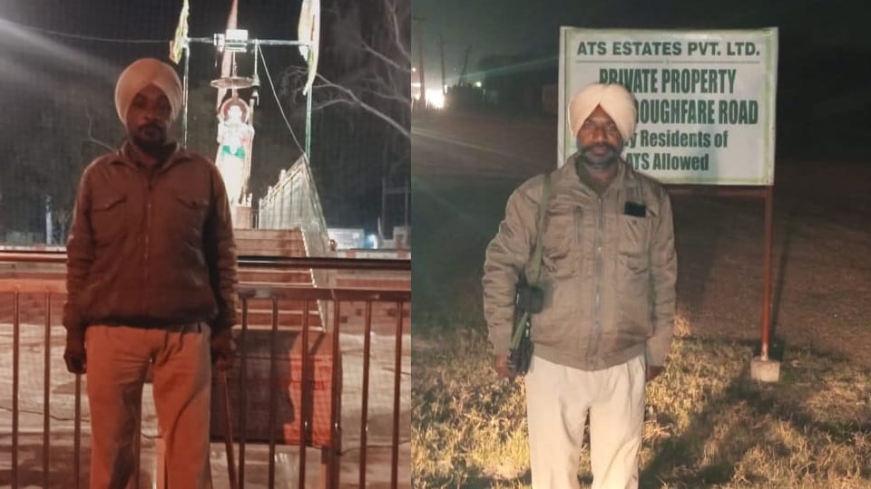 Two policemen died in an accident in Derabassi