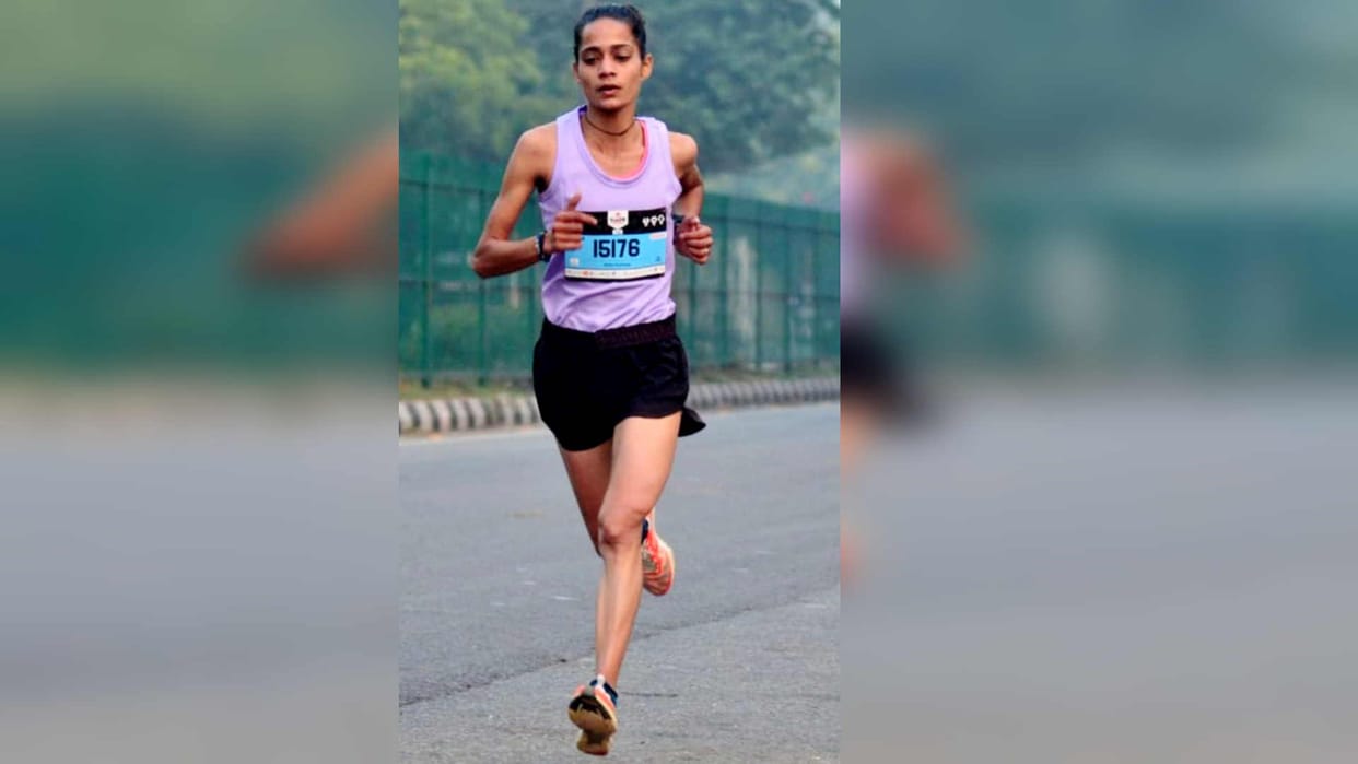 DDU Ruby wins bronze medal in AIU Athletics Meet