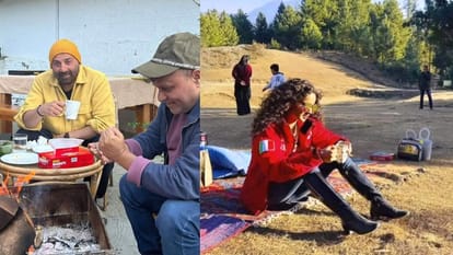 actor sunny deol  and actress kangana ranaut will celebrate new year in Manali