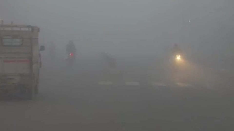Red Alert of Heavy Fog in Punjab