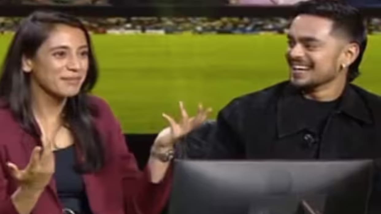 KBC 15: Question stuns Smriti Mandhana on a show with Amitabh Bachchan, along with Ishan Kishan; Watch video