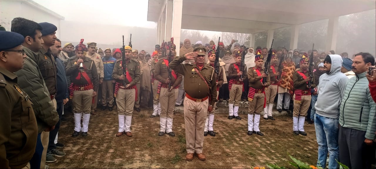 Constable Sachin Rathi last rites took place in sad atmosphere in village, marriage was in February