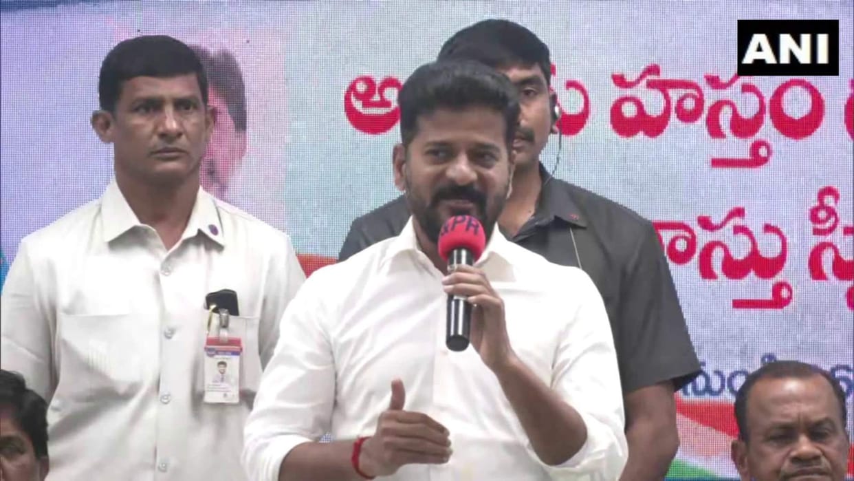 Telangana Congress CM Revanth Reddy six Guarantees Praja Palana Application Form Launch