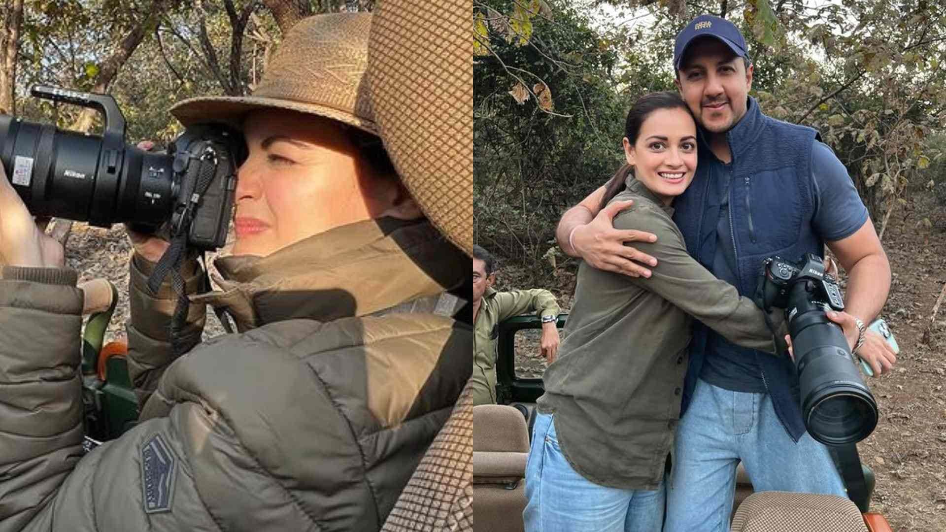 Dia Mirza Enjoys Jungle Safari With Husband Vaibhav Rekhi And Son Avyaan actress showed a glimpse