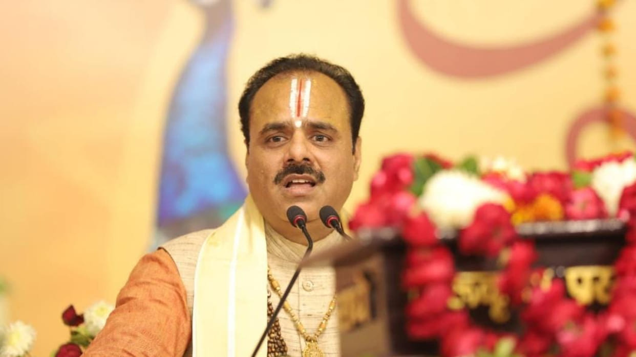 Vyas ji explained the importance of religion in the story.