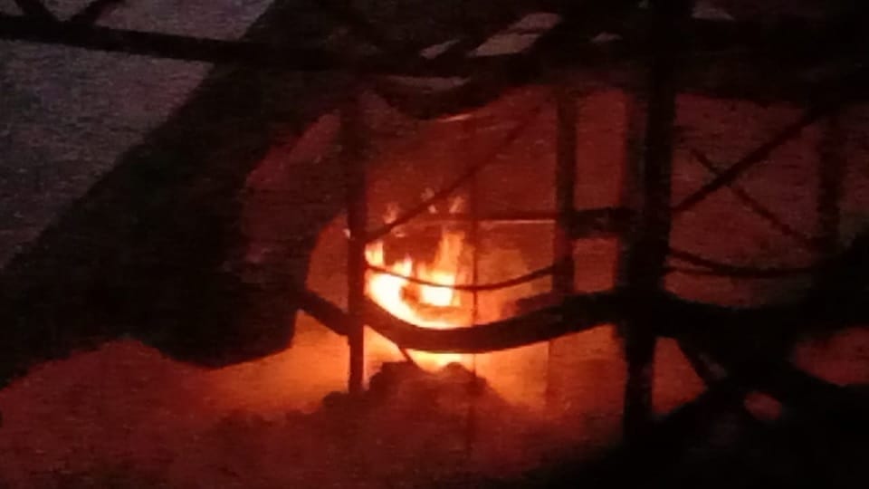 Fire breaks out in utensils factory in Sonipat, Goods and machinery burnt down, accident in SNB company