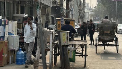 Removed poles being used for occupation in Gorakhpur